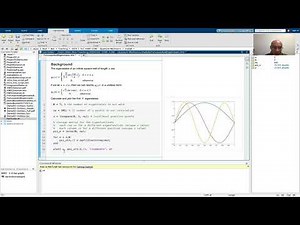 Infinite Square Well - Plotting the Eigenfunctions in MATLAB