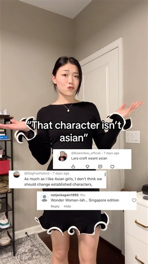 Responding to Cosplay Hate Comments - “That character isn’t asian” #shorts