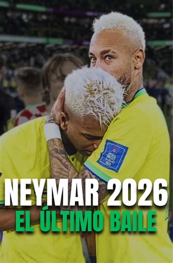 🪄¡NEYMAR Y SU ÚLTIMO BAILE! 🇧🇷Con la triste lesión de Rodrygo se le abrió una ventana a Neymar, que no es tan tenido en cuenta, de jugar el Mundial 2026. ❓¿Creen que debe jugar el mundial? Los leo 👇🏼 #neymar #neymarjr #brasil #rodrygo #ancelotti