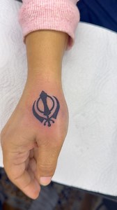 Khanda tattoo… Sangwan’s tattoo studio #charkhidadri | Sukhvender Sangwan