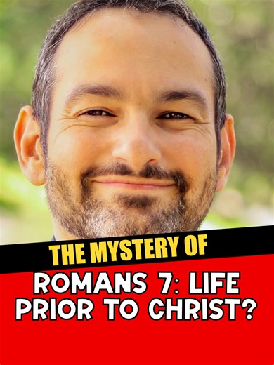 The Mystery of Romans 7: Life Prior to Christ? Is Romans 7 one of the hardest Bible passages to understand? 😩 Scholars recognize this section of Paul as supremely difficult. The big question is this: who is the “I” in “I do not do what I want, but I do the thing I hate”? This video lays out different perspectives. Does Paul here describes life BEFORE Christ or is the passage best read as describing the daily struggle of a believer in Christ? This video first considers the first view--namely, th