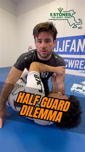 High Percentage Half Guard Hand Fighting Technique #bjj