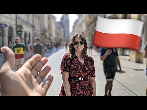 🇵🇱 BEAUTIFUL Polish Girl shows me around Krakow Poland 🇵🇱