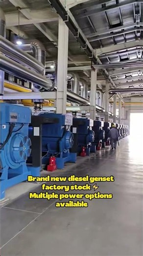 High power diesel gensets support multi-set parallel link