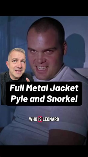 Kubrick never tells us where Pyle comes from, but in Full Metal Jacket, he quietly shows us exactly how he’s made. #movietok #filmtok #screenwriting #FullMetalJacket #Kubrick
