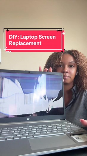 DIY LCD screen replacement in less than 30 minutes for $80. This is a reminder that you can do anything you put your mind to. Just go watch YouTube videos😂 SN: this is probably much harder with a MacBook • • • #diy #screenrepair #screenreplacement #fixit #diyproject #diygirl