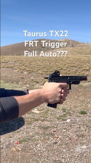 You Won’t Believe How Fast This Taurus TX22 Shoots (FRT Trigger Test)