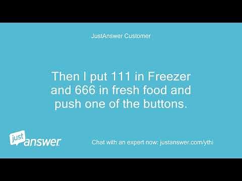 How to reset control board in a GE refrigerator?