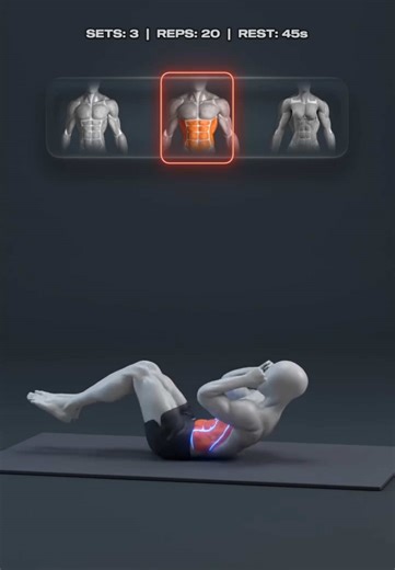 Perfect Crunch Technique for Home Abs Workout