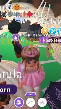 Roblox Adopt Me Halloween Pets Legendary Black Widow Spider & Rare Black Dog!