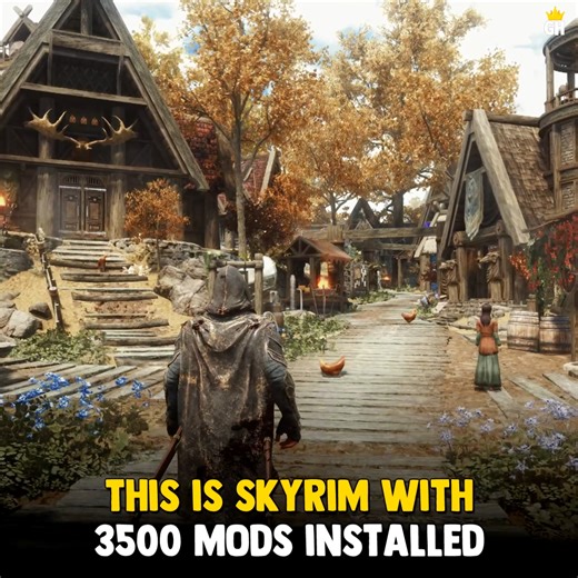 This is what Skyrim looks like with 3500 mods installed 🔥 | GamingHero