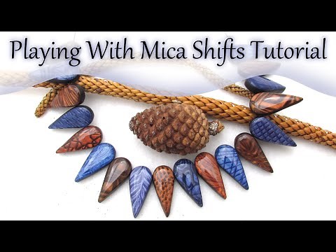 Playing With Mica Shifts Polymer Clay Tutorial