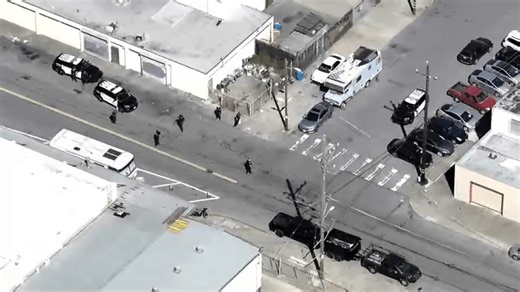 Watch: Police activity in San Francisco's Bayview