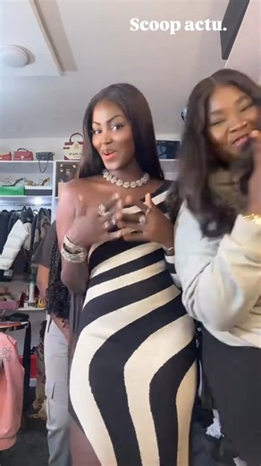 Les beautés sénégalaises Fatou n’diaye et ses copines, un trio qui rayonne de classe et de charme 😍