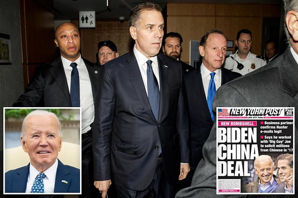 After years of denials, Hunter Biden FINALLY acknowledged Joe was ‘the big guy’ in $5M China deal