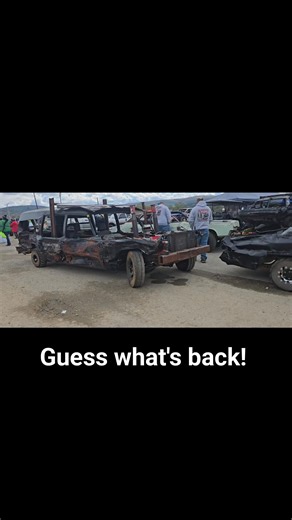 Guess what's back! #cars #derby #Fun #demolition #hearse Deadman Derby Productions Tj McCullough | Serena B Derby Photography