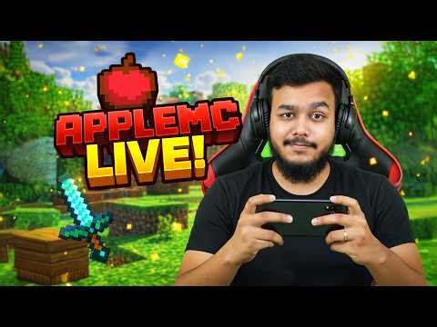 Minecraft Live 🔴 | Survival & Fun on Apple MC Server
