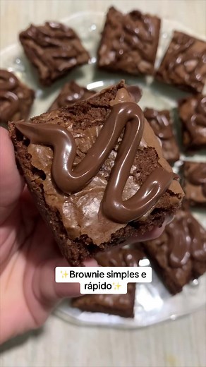 Receita de Brownie Fácil com 1 Ovo