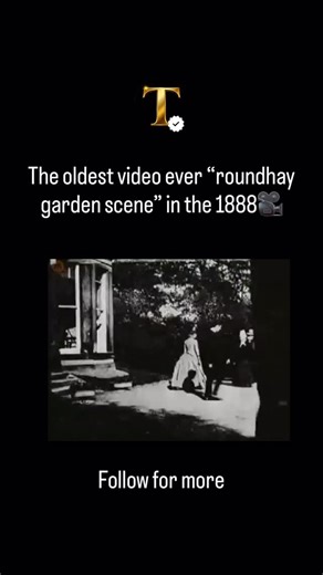 🔱Timeless History🔱 on Instagram: "Did u know that 🤔 : In 1888, a camera captured movement for the first time in history. This short clip is considered the oldest surviving video ever recorded — a moment that changed the world forever. No sound. No color. Just history coming to life. Follow @4imelesshistory ⏳ Where moments become timeless.#entertainment #fyp #history #world #stuff #fypage"