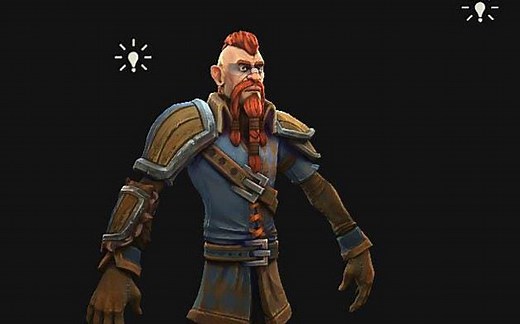 【3d coat】 程式化角色贴图教程  第一部分