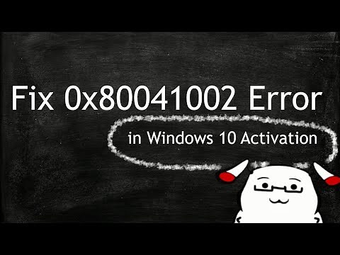 Fix 0x80041002 Error in Windows 10 Activation