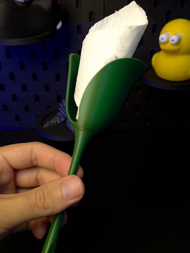 3D Printed Tulip Napkin Holder #3dprinting #homedecor #asmr #satisfying