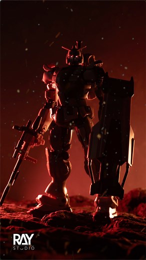 Ray Studio | [RAY] 😮How to Capture the Sense of Intimidation of a Gunpla? 🔥どうやってガンダムの圧迫感を出して撮影するか？ #ガンプラ #ガンプラは自由だ #ガンダム #初心者 #ガンプラ #高达 #gunpla... | Instagram
