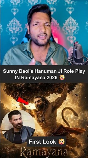 Sunny deol as lord hanuman ji First Look | Sunny Deol Hanuman Ji Role in Ramayana