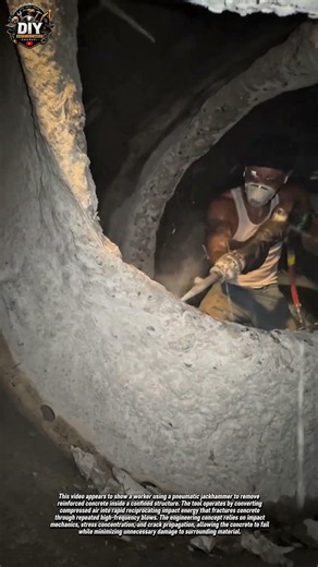 Professional Safety Analysis of Pneumatic Concrete Demolition in a Confined Space