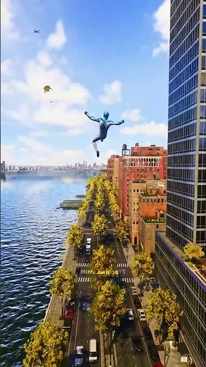 Marvel's Spider-Man 2 PC Miles Morales Web Swing | Divine ✅ #shorts