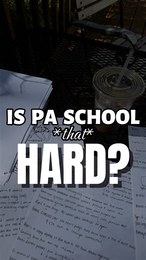 Juliette on Instagram: "Is PA school as hard as everyone says? Before starting, I only heard about how horrible it can be and was so scared to start, but I also saw how people come out the other end of it and have amazing things to say about the profession. So this is my take on how hard PA school is with a couple months of didactic under my belt :) #paschool #pastudent #prepa #premed #physicianassistant"