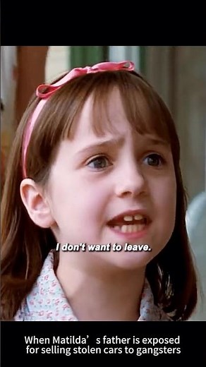 Matilda | Matilda Refuses to Flee Abroad and Pleads Miss Honey for Legal Adoption. #movie #shorts