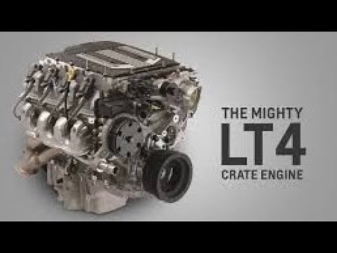 LT4 6.2 Supercharged V8 Engine Cutaway at Chicago Auto Show