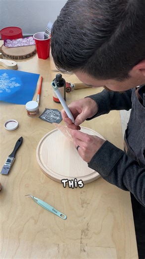 This Project was a Total NIGHTMARE! It took longer than most projects because of the vinyl stencil, but the result was worth the time ❤️ Check out the link below for the supplies I used in this video, so you can make custom handmade gifts for your loved ones. https://scorchmarker.com/collections/bundles/products/beginner-bundle | Scorch Marker