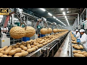Inside a Modern European Peanut Factory – Clean Automation from Start to Finish