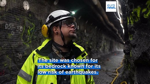 Inside the world's first facility to bury nuclear waste in Finland