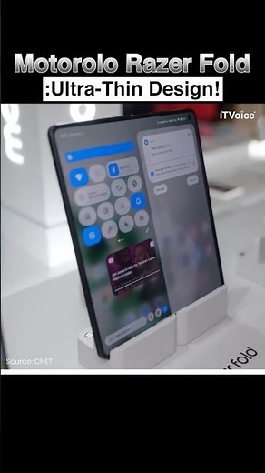 Motorola Razr Fold: Ultra-Thin Foldable Design! 🔥 Future of Smartphones
