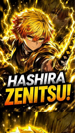 What if Zenitsu had Mastered All SIX forms of THUNDER BREATHING? Demon Slayer Explained #shorts