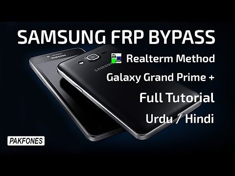 Samsung FRP Bypass Realterm Method - Bypass Google Account on Any Samsung on 6.0.1
