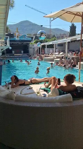 Enjoying the Scene at Torch Beach Club Budva