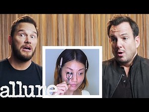 Chris Pratt and Will Arnett Narrate A Makeup Tutorial | Allure