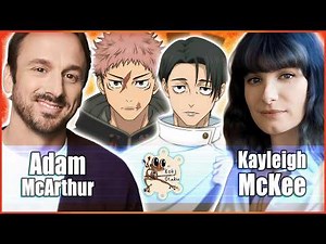 Kayleigh McKee as Yuta Okkotsu ⚔️ Adam McArthur as Yuji Itadori 🔥| Cruchyroll 🧡JUJUTSU KAISEN 3