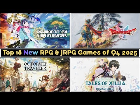 Top 18 New RPG & JRPG Games | Q4 2025 🎎
