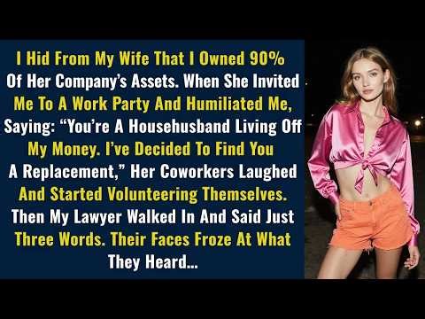 I Hid From My Wife That I Owned 90% Of Her Company’s Assets. When She Invited Me To A Work Party...