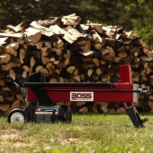 5 Ton Boss Industrial Electric Log Splitter EC5T20
