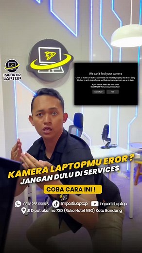 Cara Mengatasi Kamera Laptop Rusak dan Tips Penting