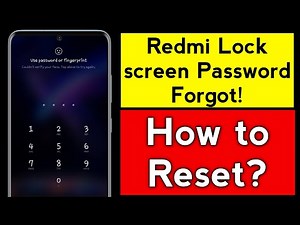 How to Reset Redmi Phone if forgot Password | Redmi mobile ko hard reset kaise kare