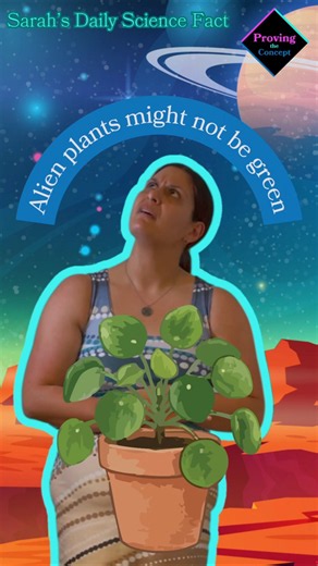 Alien plants might not be green