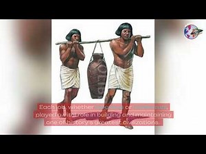 Jobs in ancient Egypt , the people sustained the government and the government reciprocated.