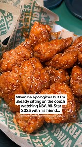 Try our new Sweet Chili Glaze with them for $16.99, or his friend… | Wingstop